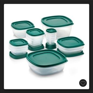 BRAND NEW RUBBERMAID EASY FIND LIDS 30 pc Tupperware Set